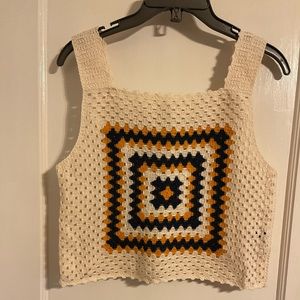 Vintage Inspired Crochet Tank